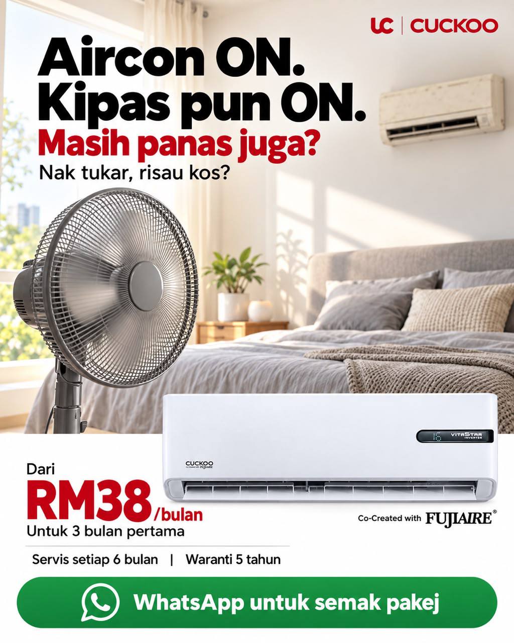 Cuckoo Vita 5 Star Aircond