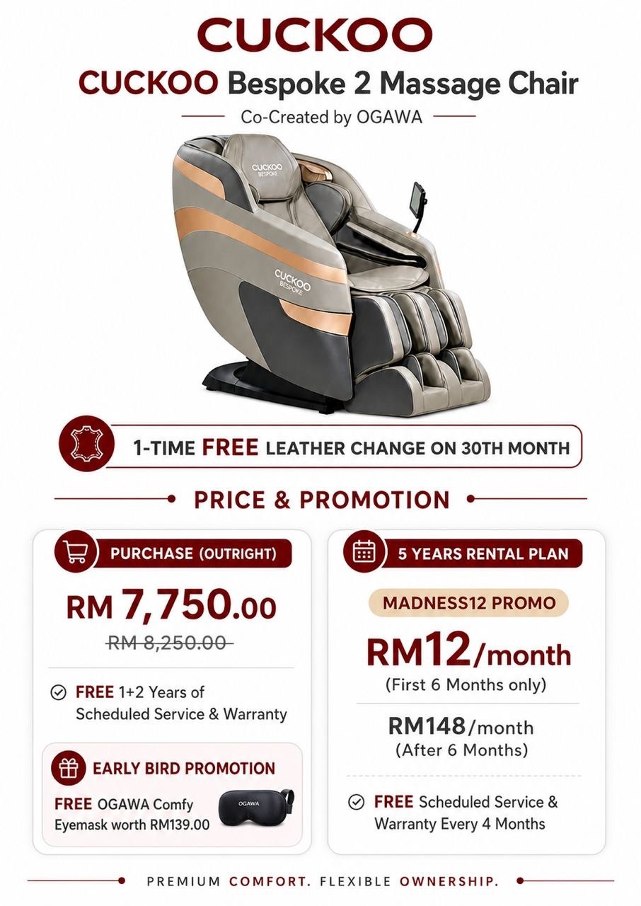 Cuckoo Bespoke 2 — Price & Promotion